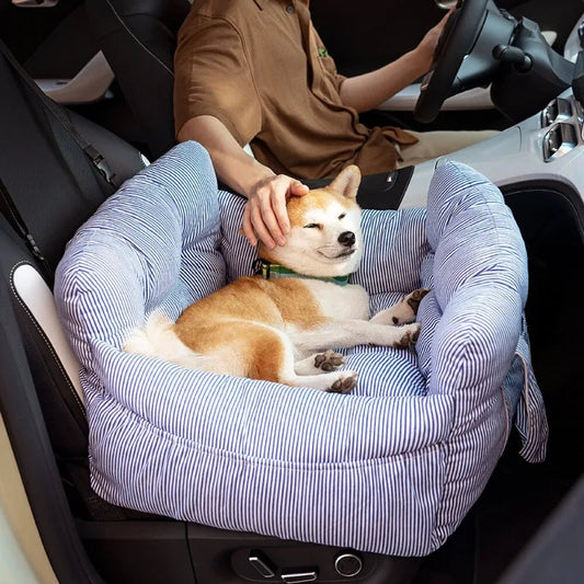 Pet Car Safety Seat Bed Pad Kennel Removable Washable Pet Supplies Four Season Universal Outdoors Traveling Indoor Dog Car Seat MonAmiFidèle