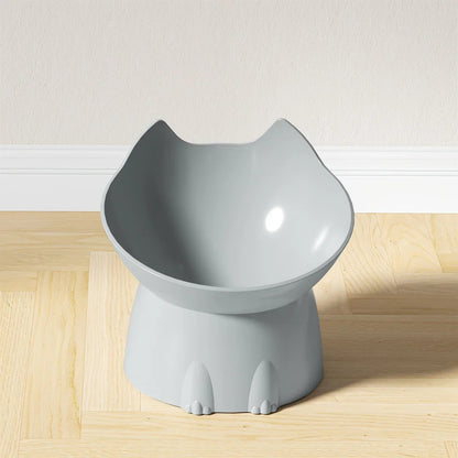 Gamelle Chat surélevée Forme de Tête de Chat MonAmiFidèle