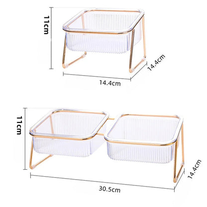 Gamelle inclinée pour Chat dorée MonAmiFidèle