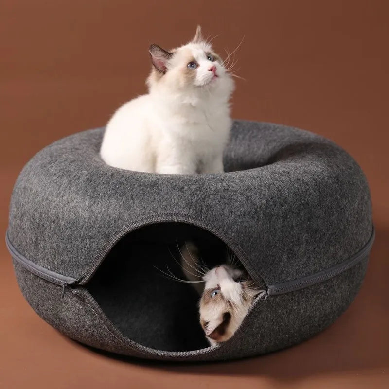 Panier Chat Donut
