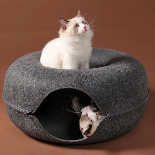 Panier Chat Donut