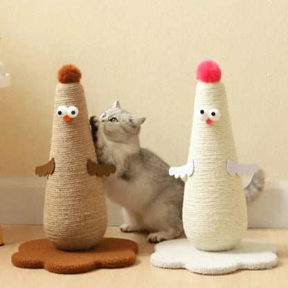 Vertical cat scratching board, sisal cat climbing frame, climbing tree house tower, cat scratcher, claw grinder, cat toys MonAmiFidèle