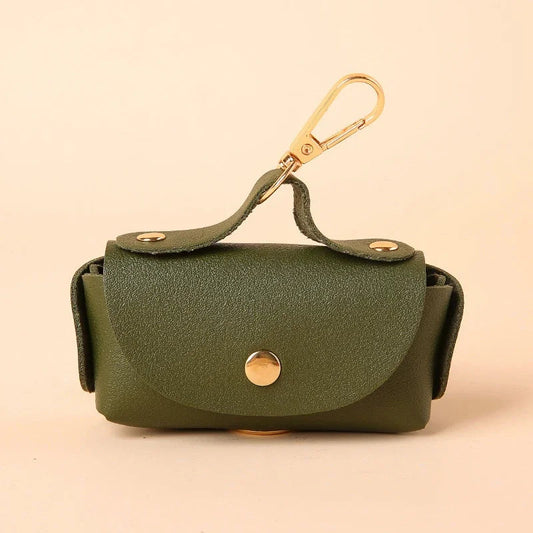 Portable Dog Poop Bag Organizer Stylish Pet Bag Holder Leather Pet Poop Bag Holder With Dispenser For Dog Bags Pet Supplies (Copie) (Copie) (Copie) (Copie) MonAmiFidèle