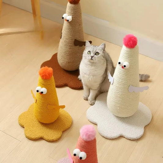Vertical cat scratching board, sisal cat climbing frame, climbing tree house tower, cat scratcher, claw grinder, cat toys MonAmiFidèle