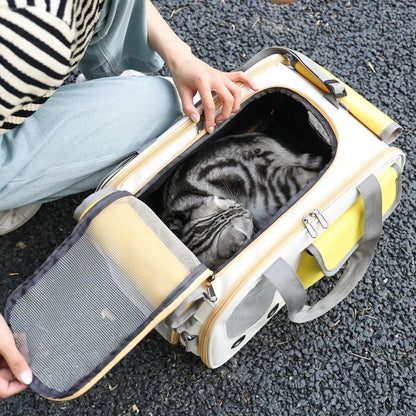 Sac bandouliere transport Chat MonAmiFidèle