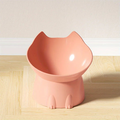 Gamelle Chat surélevée Forme de Tête de Chat MonAmiFidèle