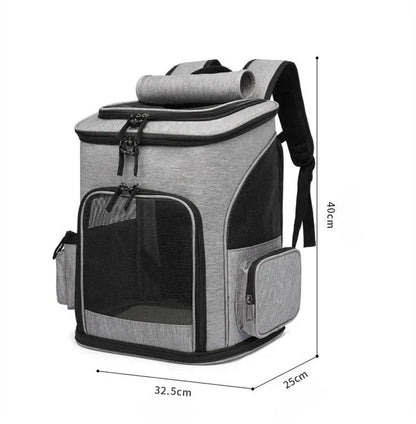 Sac à dos transport pour Chat extensible MonAmiFidèle