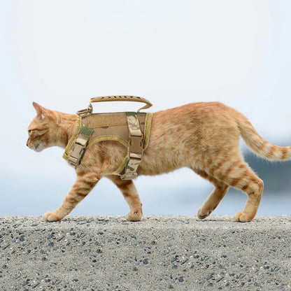 Harnais pour Chat Tactique MonAmiFidèle