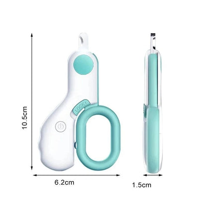 LED Light Cat Dog Nail Clipper Cutter Professional Pet Claw Trimmer with Safety Lock Puppy Kitten Animals Care Grooming Tool Kit MonAmiFidèle