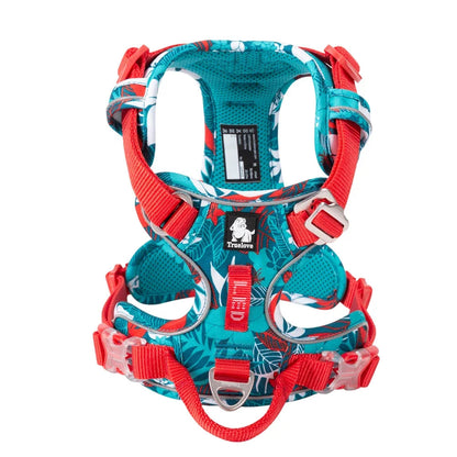 TRUE LOVE Pet Harness No Pull Nylon Reflective Dog Harness Adjustable Comfortable Control Step-in Brilliant Truelove TLH5654 MonAmiFidèle
