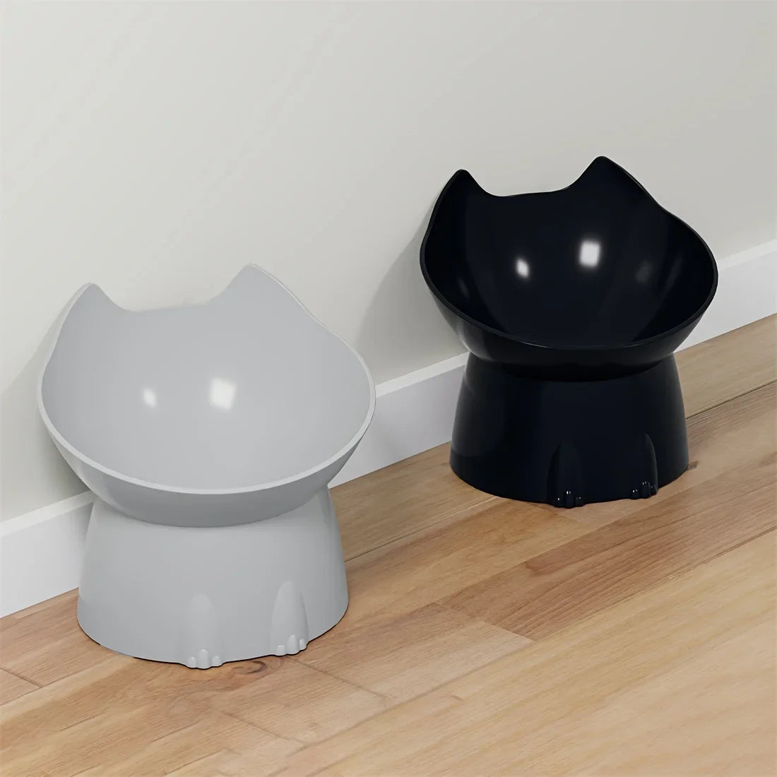Gamelle Chat surélevée Forme de Tête de Chat MonAmiFidèle