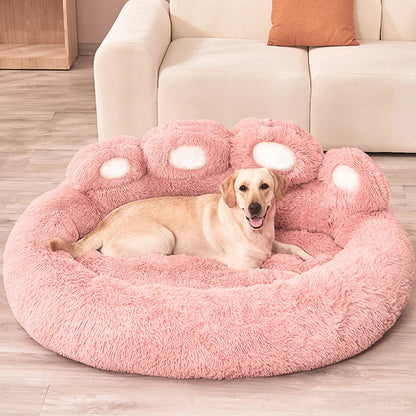 Coussin fluffy chien MonAmiFidèle
