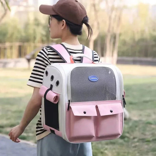 Sac à Dos Chat Grande Capacité Aéré et Pliable MonAmiFidèle