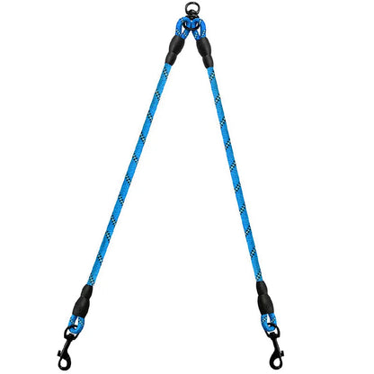 Laisse double pour Chien zéro enchevêtrement MonAmiFidèle