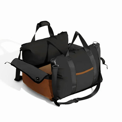 Dog Car Seat with Safety Belt Four Season Universal Luxury Dog Car Seat Dog Beds for Outdoor Travel Pet Carrier Pet Carrier Bag MonAmiFidèle