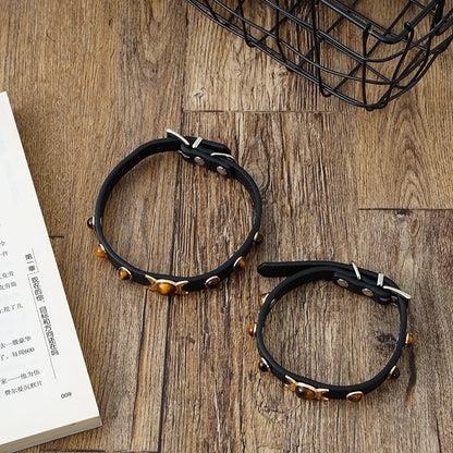 Collier pour Chien avec Pierres MonAmiFidèle