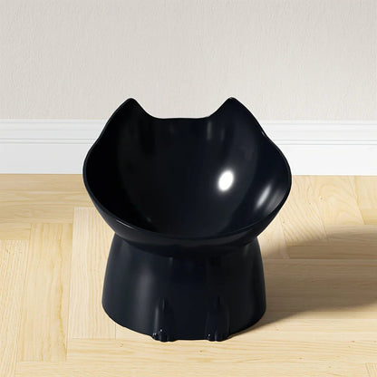 Gamelle Chat surélevée Forme de Tête de Chat MonAmiFidèle