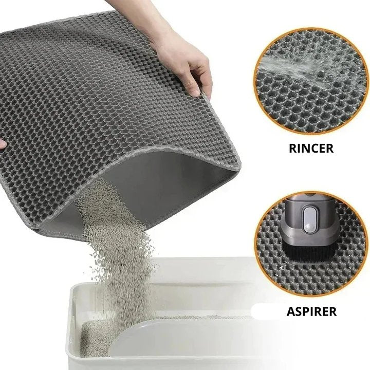 Tapis Litière Chat Imperméable MonAmiFidèle