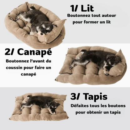 Panier pour Chien 3 en 1 MonAmiFidèle