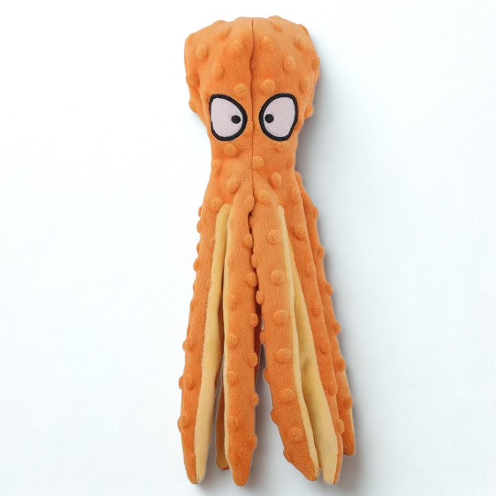 Peluche pour chiens Poulpe MonAmiFidèle