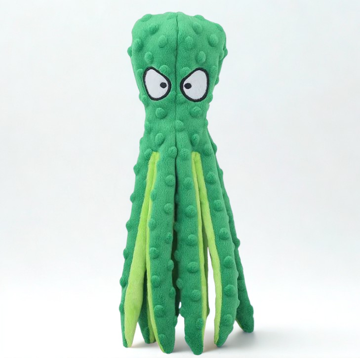Peluche pour chiens Poulpe MonAmiFidèle