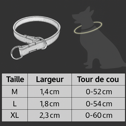 Collier coulissant Chien MonAmiFidèle
